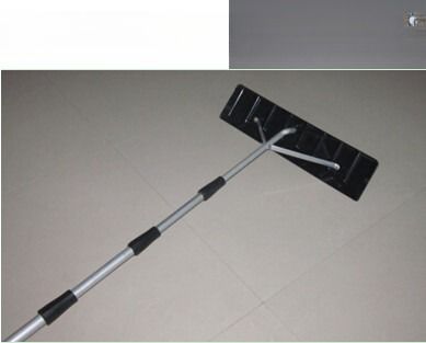 Εργαστήριο DIY Αλλουμινίου Χερούλης Τηλεσκοπικό Χιόνι Φτυάρι Σκεπή Ρακέτα για Shingle-Saver