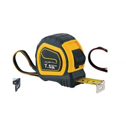 7.5m μήκος High Range Contractor Rubber Measuring Tape με πάχος λεπίδας 0,16mm