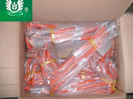 Σχεδιαστικό εργαλείο Mason Mud Pin σε πράσινο με φινίρισμα βερνίκι μαγειρέματος και προσαρμοσμένο χρώμα